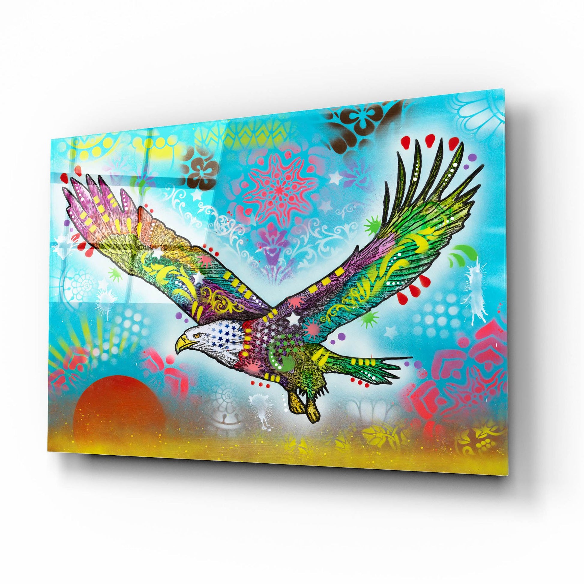 Epic Art 'In Flight' by Dean Russo, Acrylic Glass Wall Art,16x12