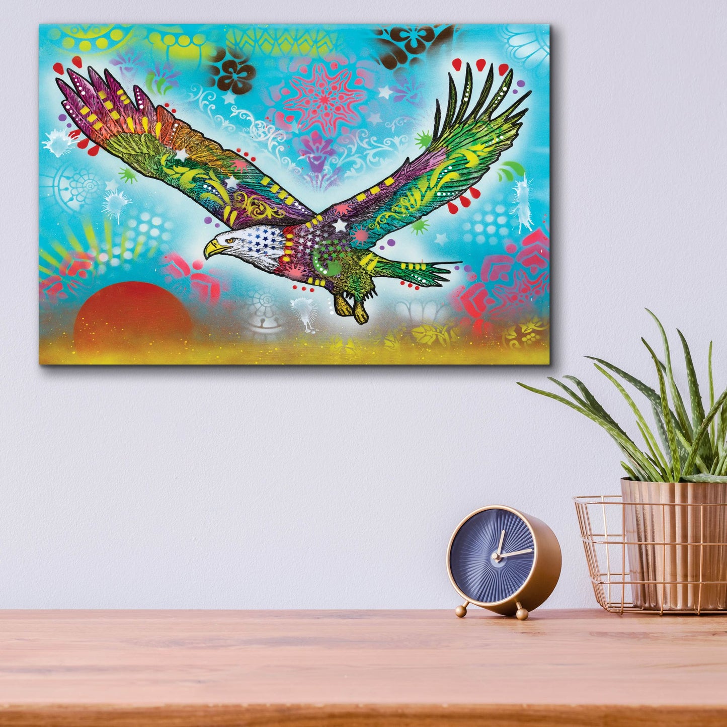 Epic Art 'In Flight' by Dean Russo, Acrylic Glass Wall Art,16x12