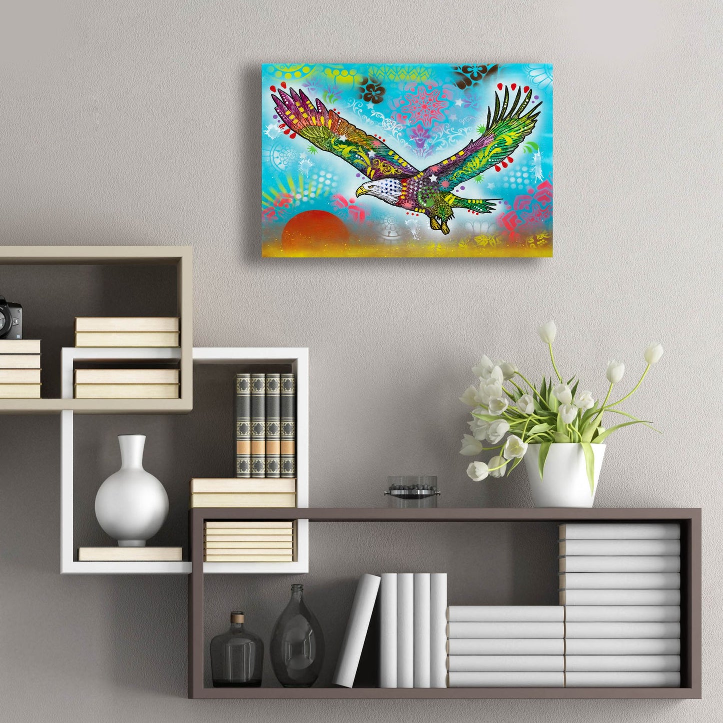 Epic Art 'In Flight' by Dean Russo, Acrylic Glass Wall Art,24x16