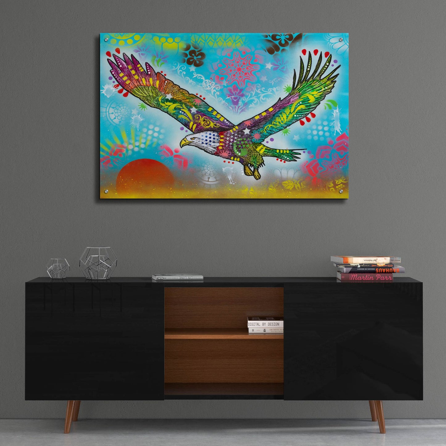 Epic Art 'In Flight' by Dean Russo, Acrylic Glass Wall Art,36x24
