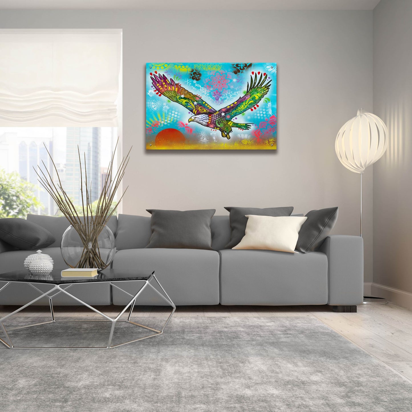 Epic Art 'In Flight' by Dean Russo, Acrylic Glass Wall Art,36x24