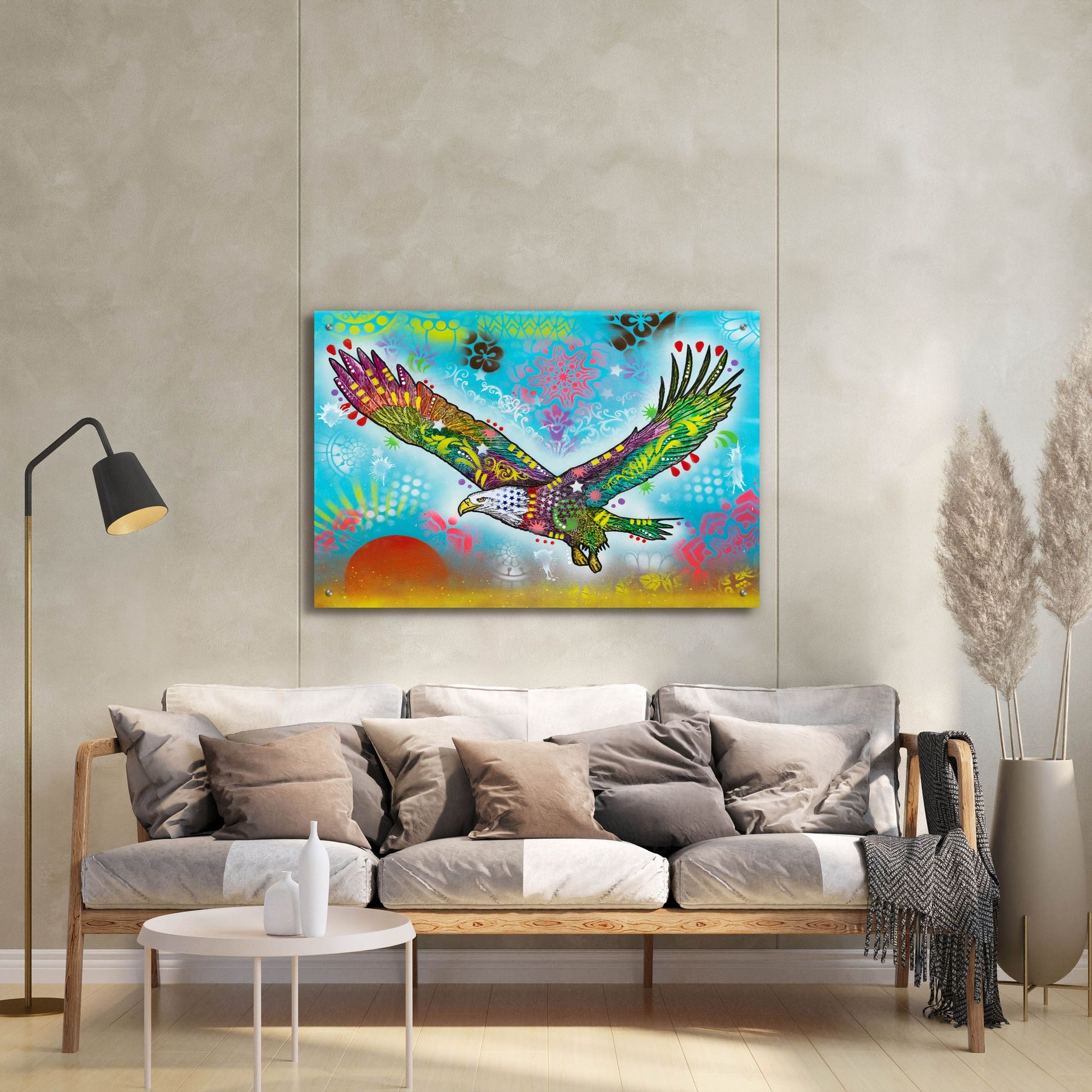 Epic Art 'In Flight' by Dean Russo, Acrylic Glass Wall Art,36x24