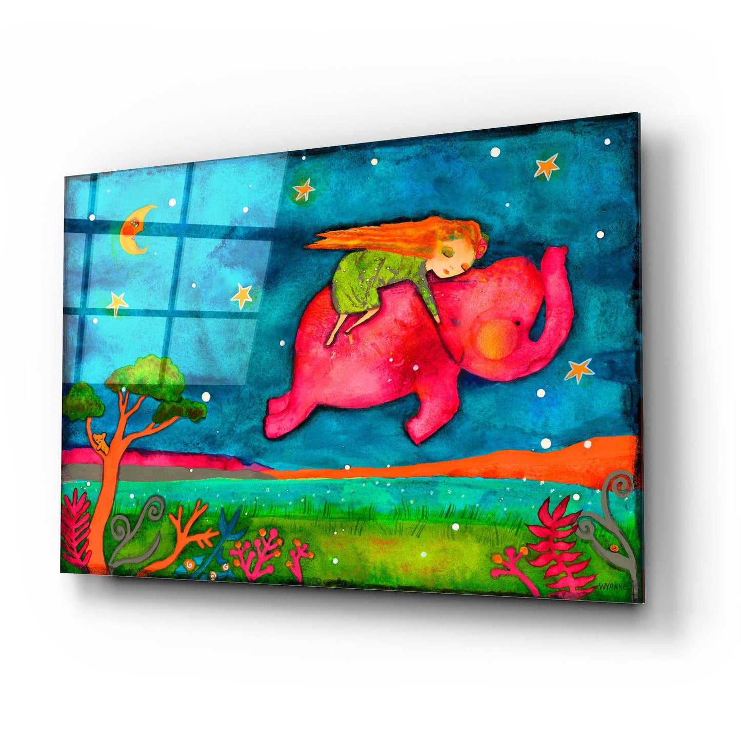 Epic Art 'Come Dream With Me' by Wyanne, Acrylic Glass Wall Art,24x16