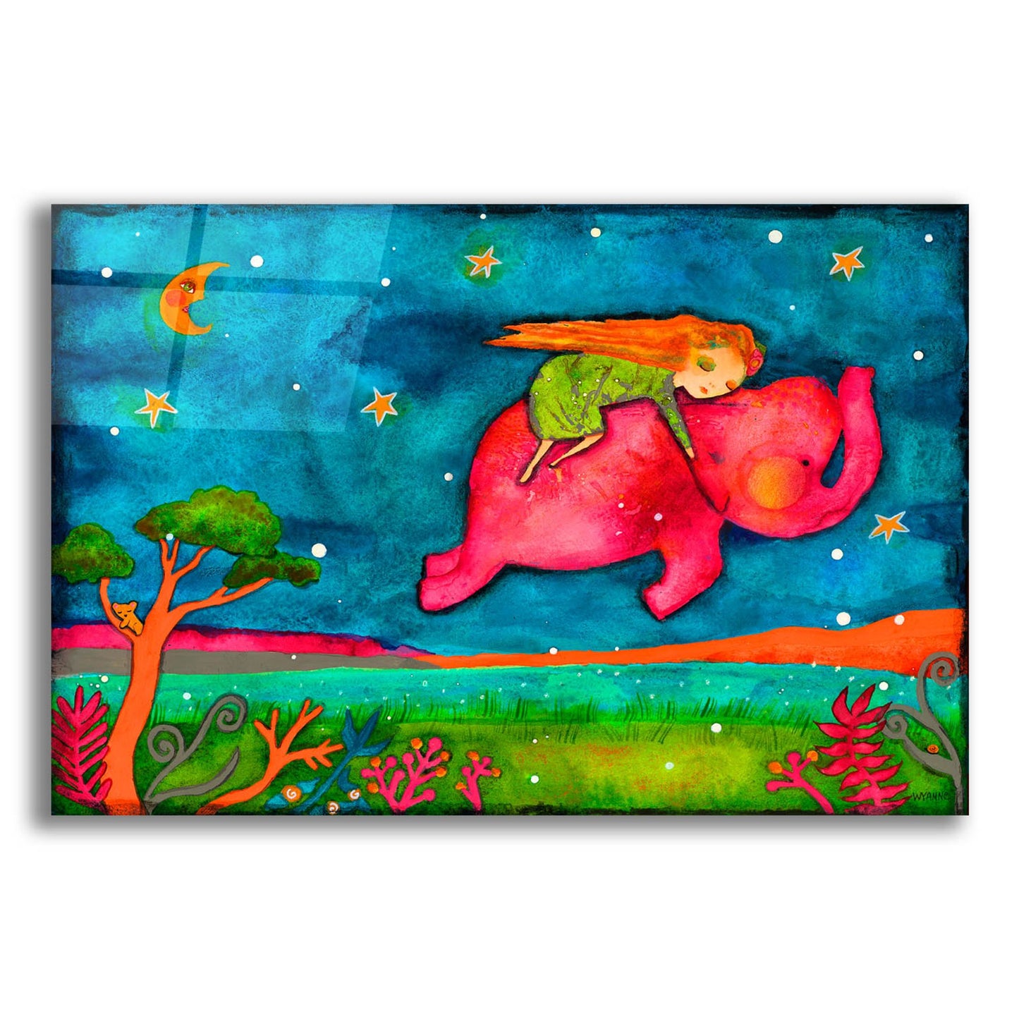 Epic Art 'Come Dream With Me' by Wyanne, Acrylic Glass Wall Art
