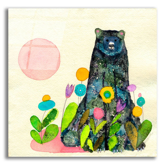 Epic Art 'Garden Bear' by Wyanne, Acrylic Glass Wall Art