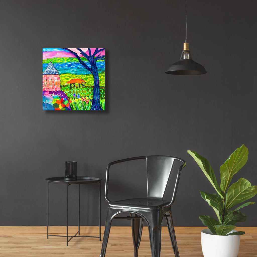 Epic Art 'Unwanted Guest' by Wyanne, Acrylic Glass Wall Art,24x24