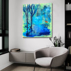 Epic Art 'Tranquil Travels' by Wyanne, Acrylic Glass Wall Art,36x36