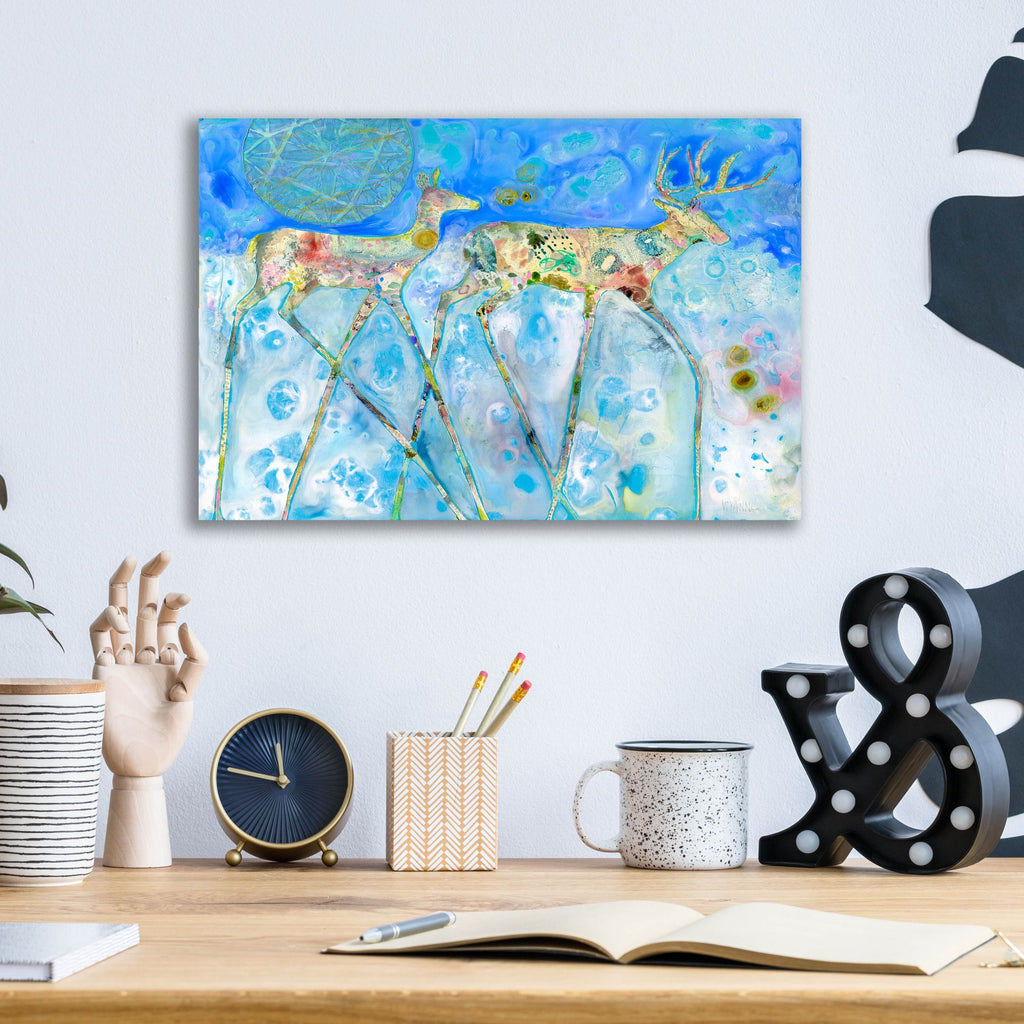 Epic Art 'Gentle Leader' by Wyanne, Acrylic Glass Wall Art,16x12