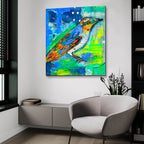 Epic Art 'Magic Bird' by Wyanne, Acrylic Glass Wall Art,36x36