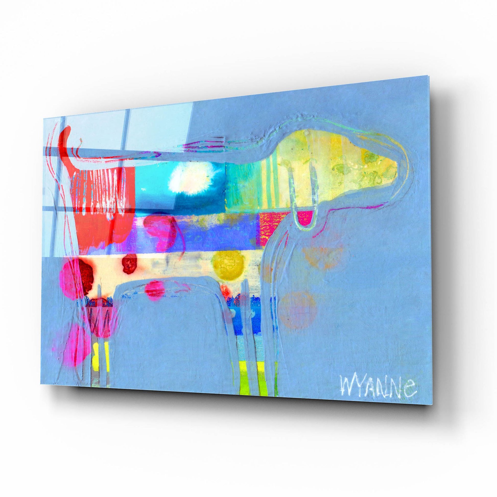 Epic Art 'Only One Dog' by Wyanne, Acrylic Glass Wall Art,16x12