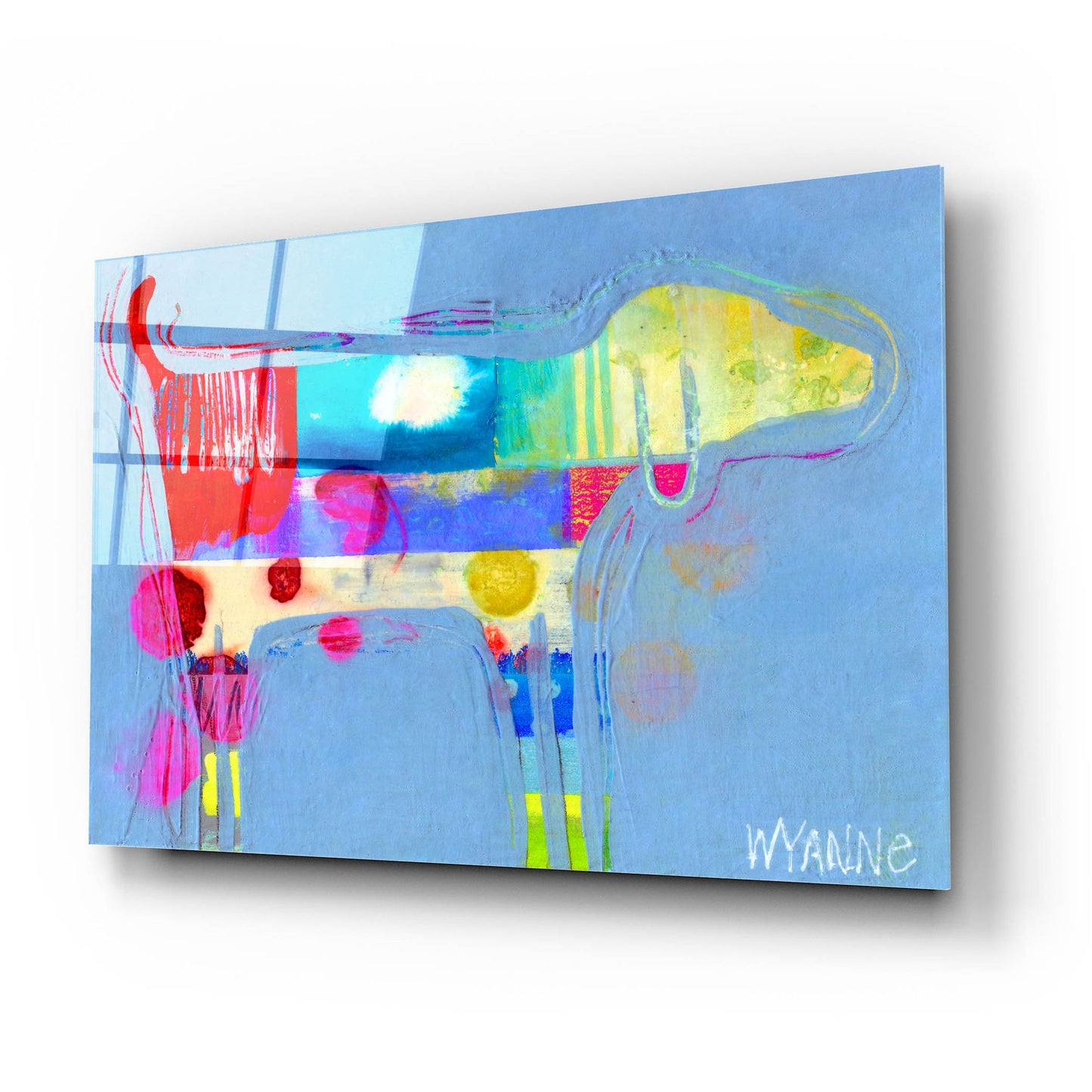 Epic Art 'Only One Dog' by Wyanne, Acrylic Glass Wall Art,24x16