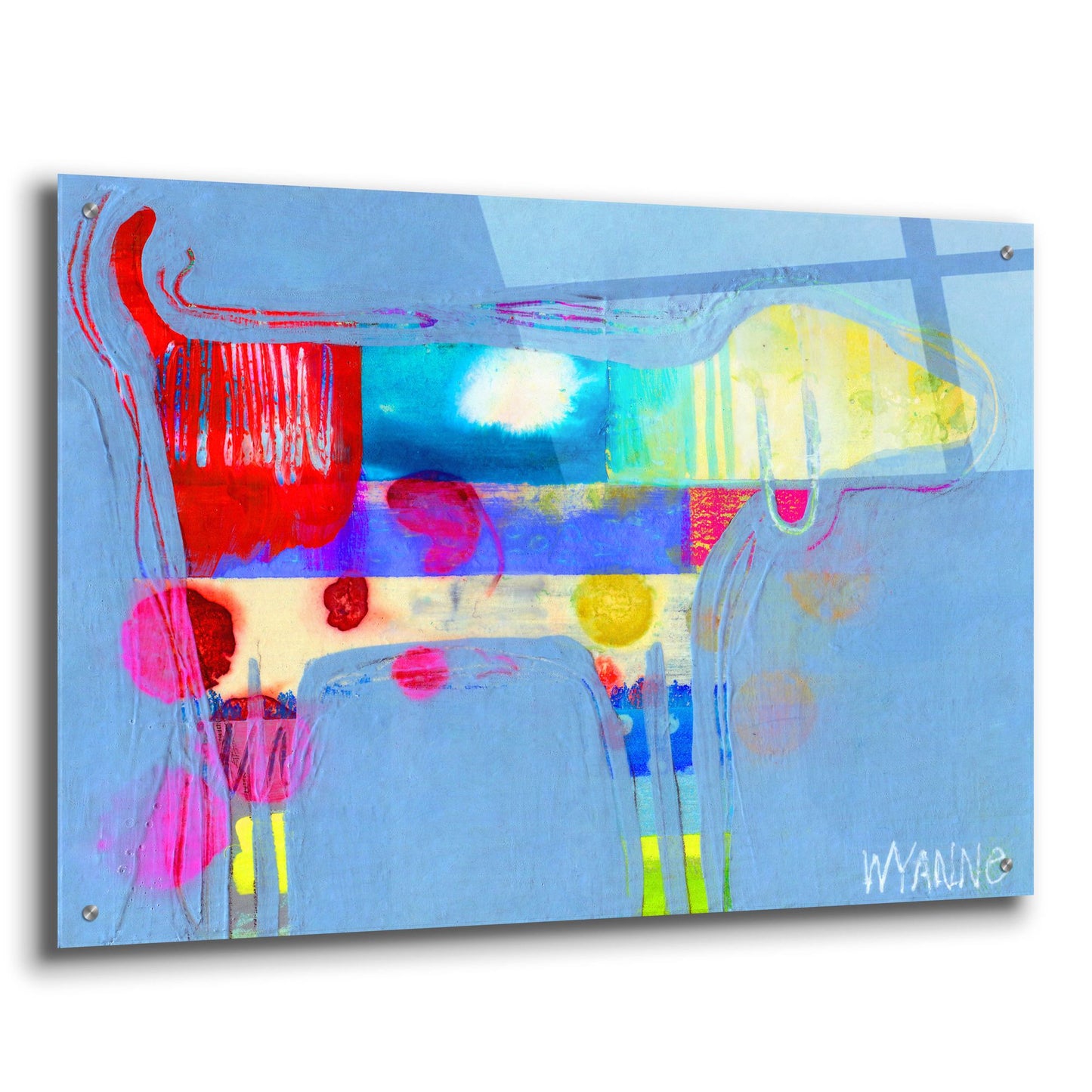 Epic Art 'Only One Dog' by Wyanne, Acrylic Glass Wall Art,36x24