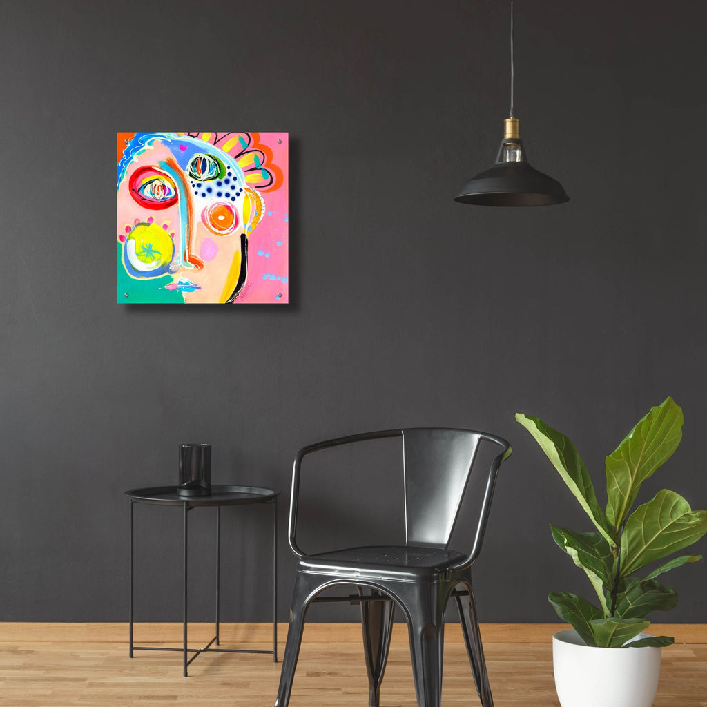 Epic Art 'Cheer the Fuck Up' by Wyanne, Acrylic Glass Wall Art,24x24