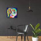 Epic Art 'She Surprised Herself' by Wyanne, Acrylic Glass Wall Art,24x24