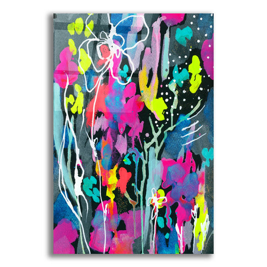 Epic Art 'Night Flowers' by Wyanne, Acrylic Glass Wall Art