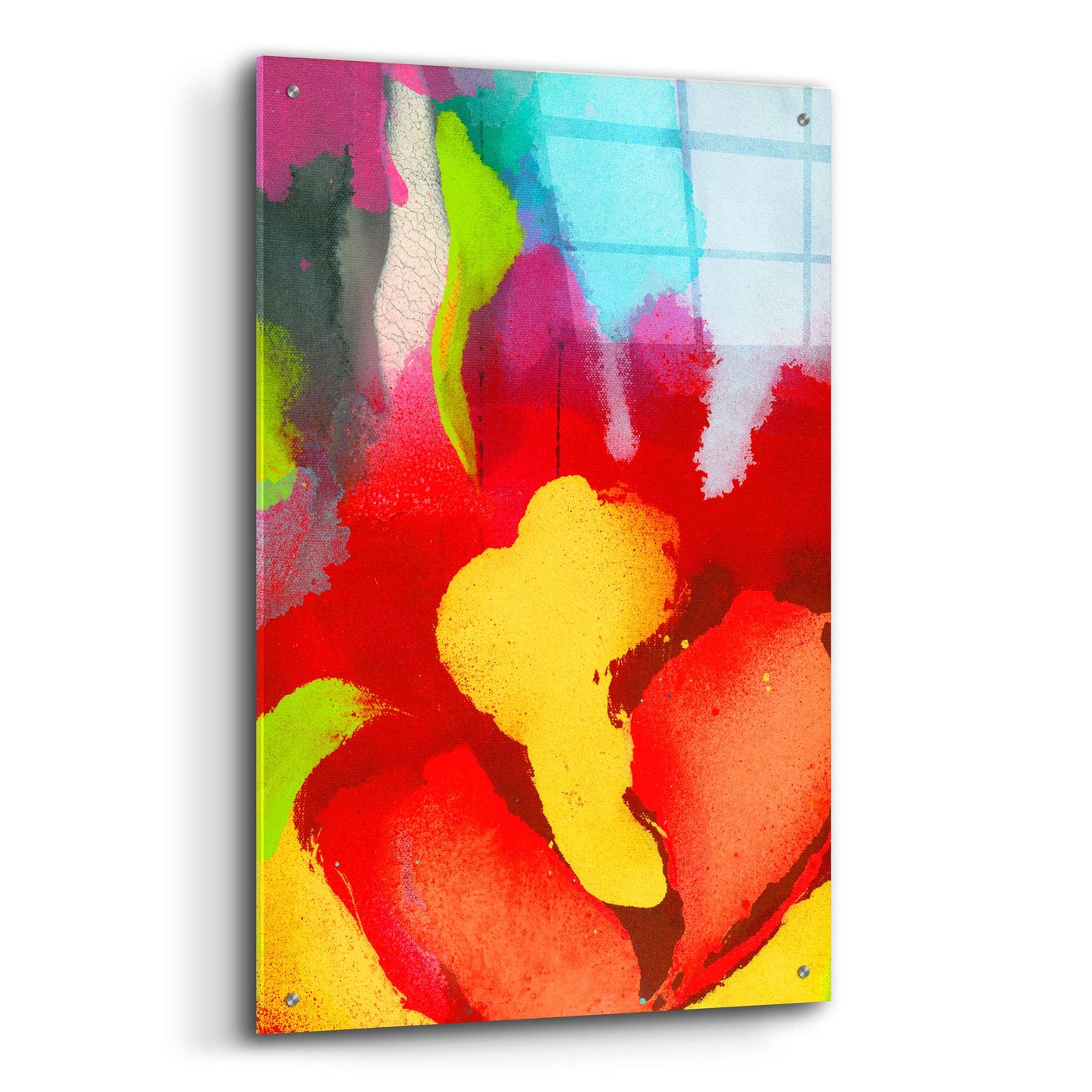 Epic Art 'Wild Blossom' by Wyanne, Acrylic Glass Wall Art,24x36