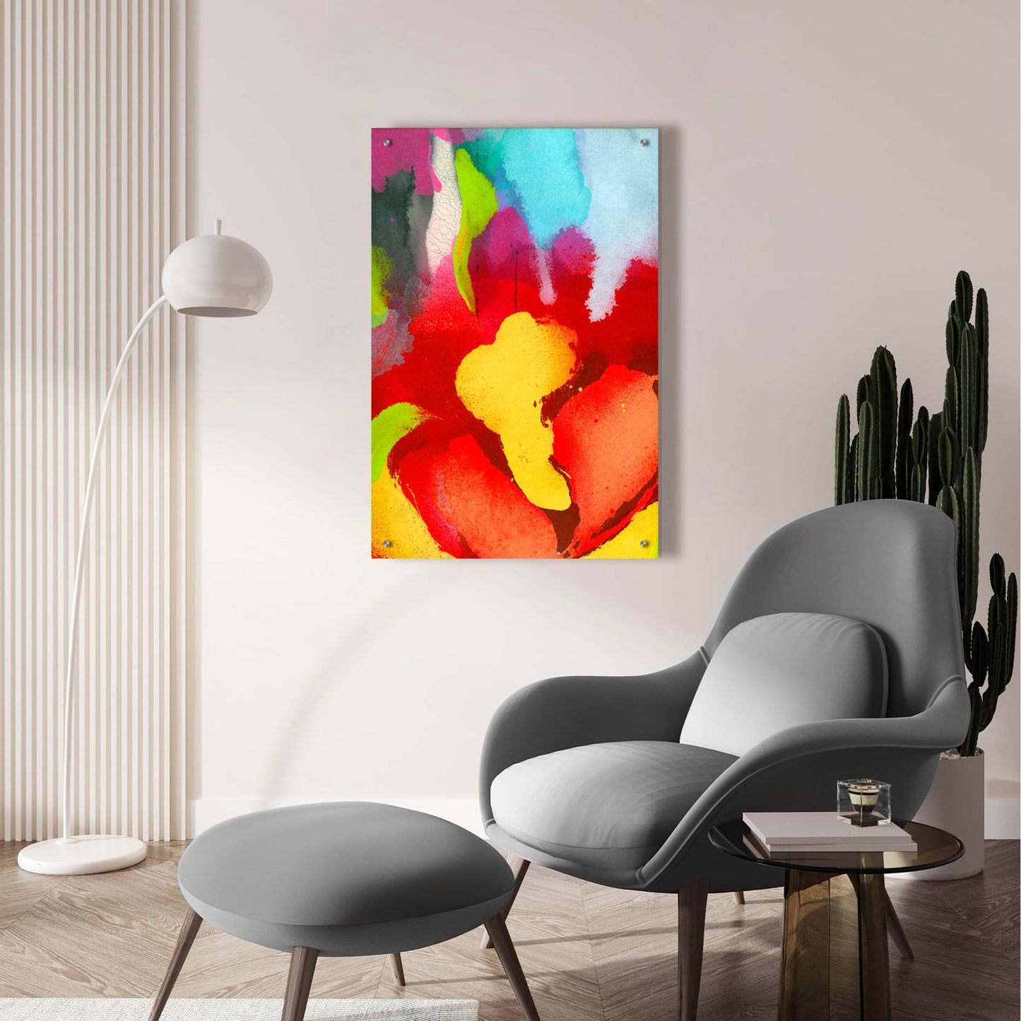 Epic Art 'Wild Blossom' by Wyanne, Acrylic Glass Wall Art,24x36