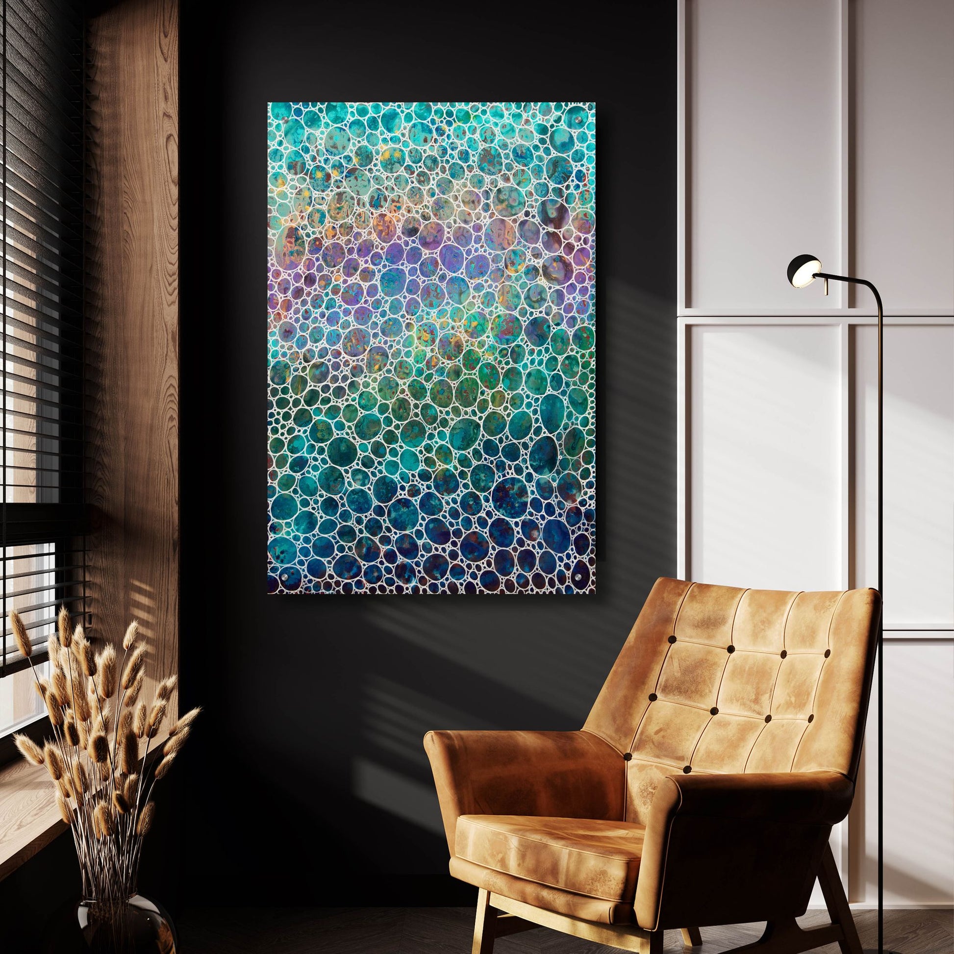 Epic Art 'Dimension 30' by Hilary Winfield, Acrylic Glass Wall Art,24x36