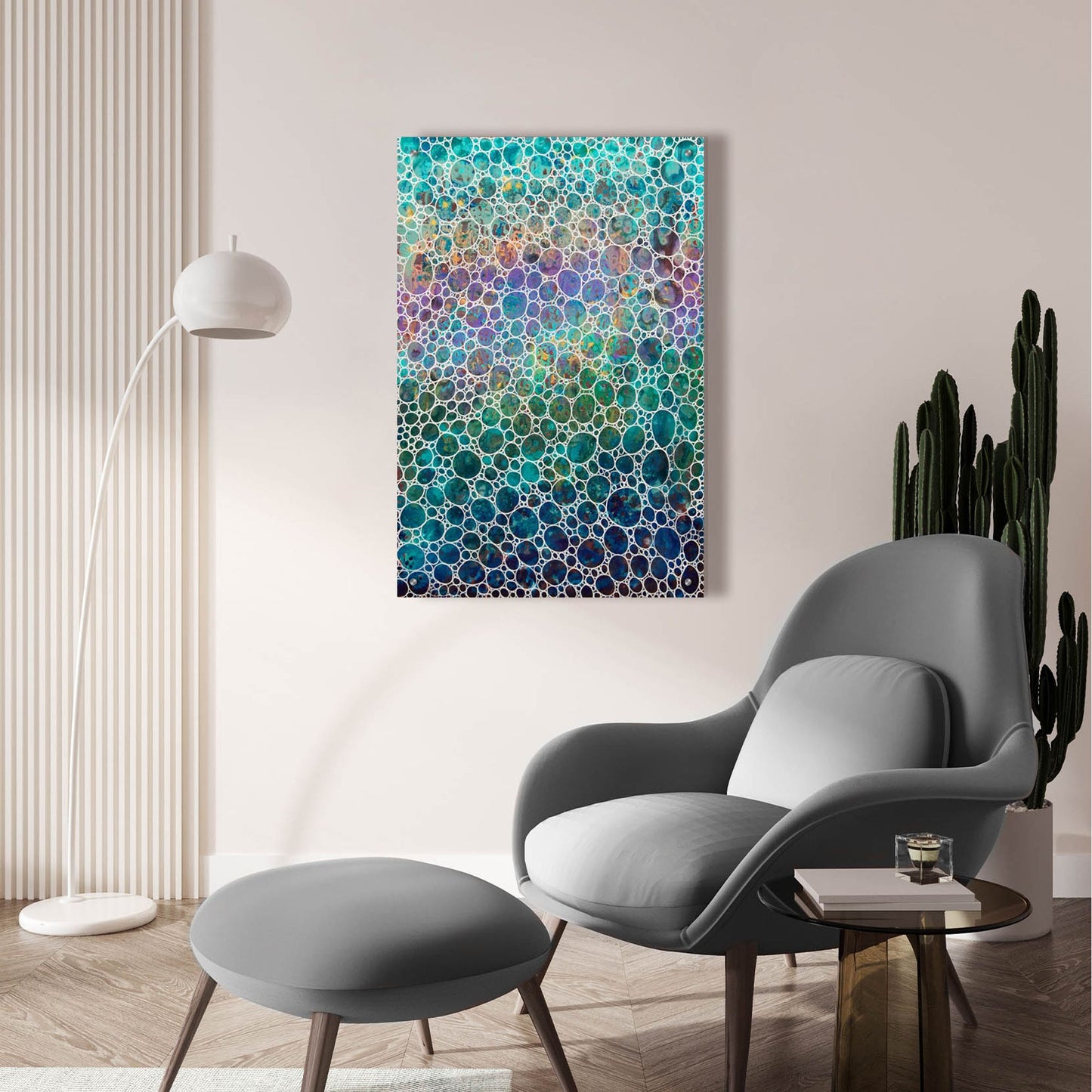 Epic Art 'Dimension 30' by Hilary Winfield, Acrylic Glass Wall Art,24x36