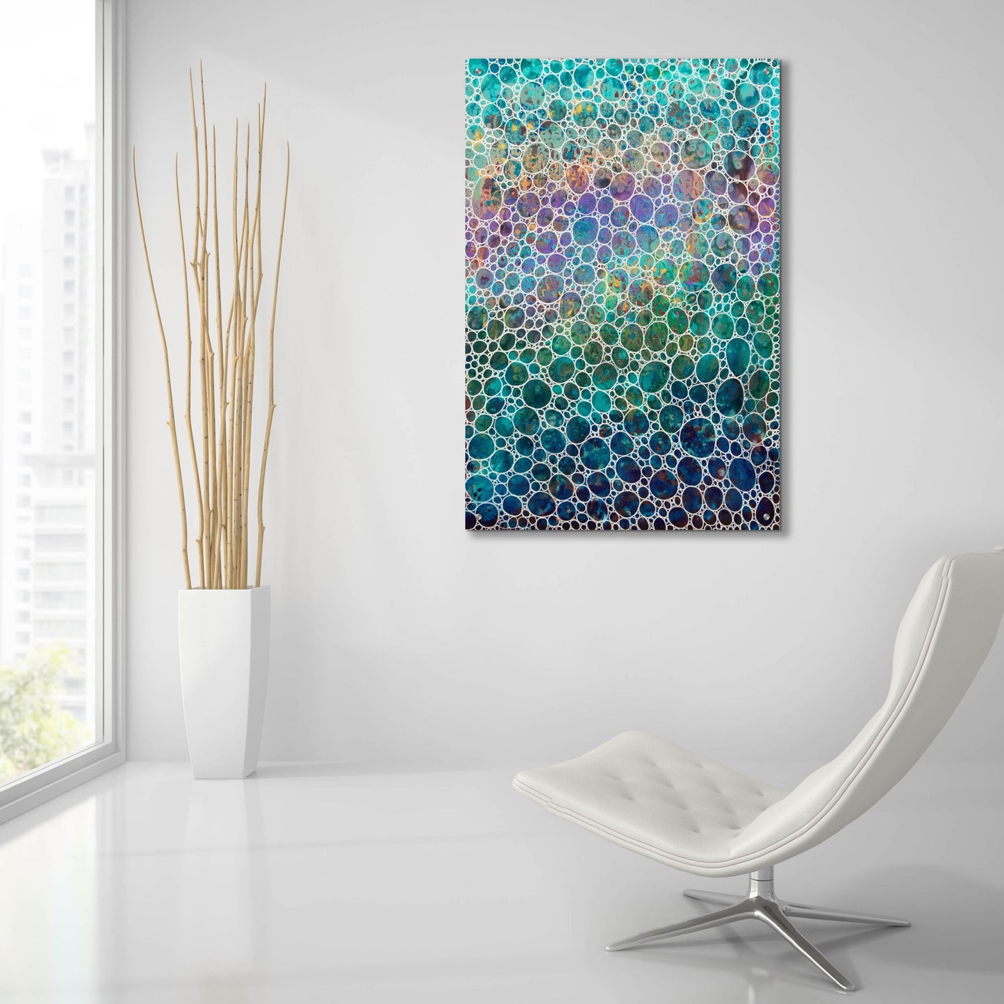 Epic Art 'Dimension 30' by Hilary Winfield, Acrylic Glass Wall Art,24x36