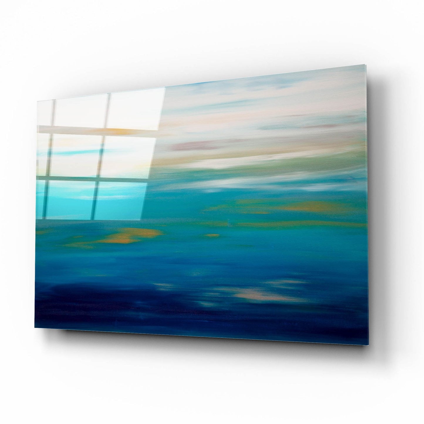 Epic Art 'Sunrise 32' by Hilary Winfield, Acrylic Glass Wall Art,16x12