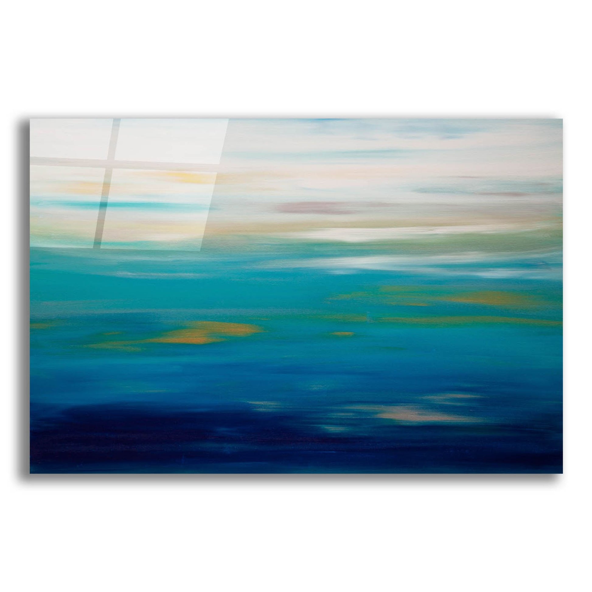 Epic Art 'Sunrise 32' by Hilary Winfield, Acrylic Glass Wall Art,24x16