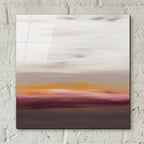 Epic Art 'Sunset 41' by Hilary Winfield, Acrylic Glass Wall Art,12x12