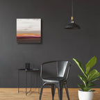Epic Art 'Sunset 41' by Hilary Winfield, Acrylic Glass Wall Art,24x24