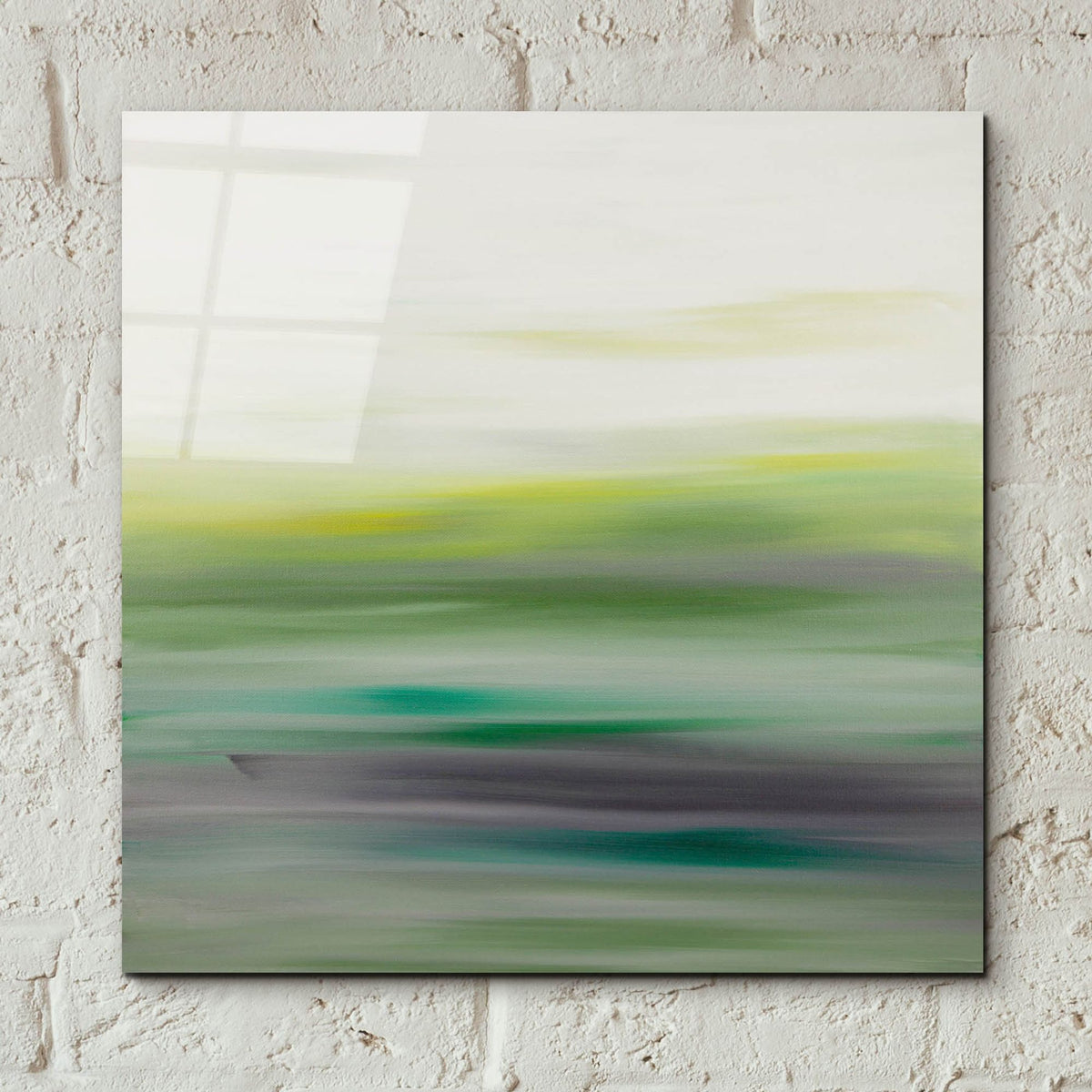Epic Art 'Sunset 44' by Hilary Winfield, Acrylic Glass Wall Art,12x12