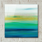 Epic Art 'Sunset 49' by Hilary Winfield, Acrylic Glass Wall Art,12x12