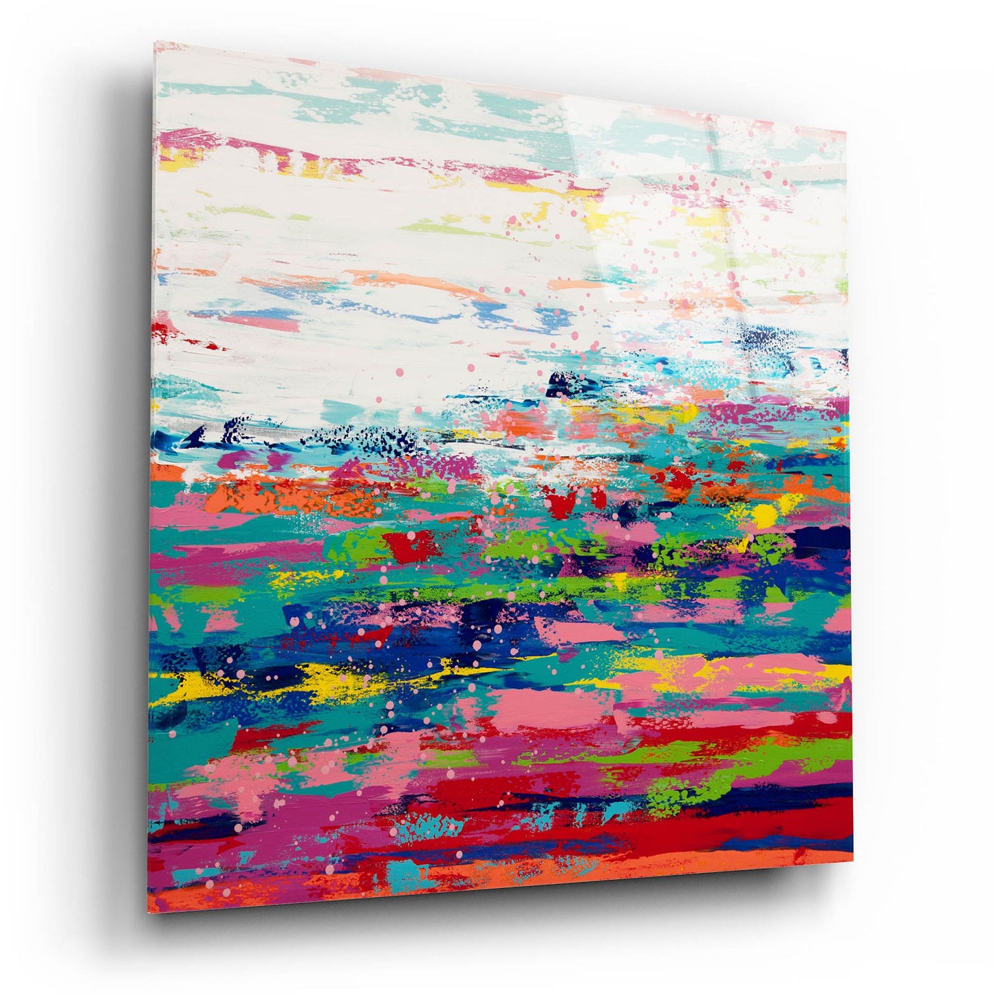 Epic Art 'Stratosphere 13' by Hilary Winfield, Acrylic Glass Wall Art,12x12