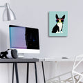 Work Hard Play Harder by Andy Westface - 12x16 acrylic wall art in a room