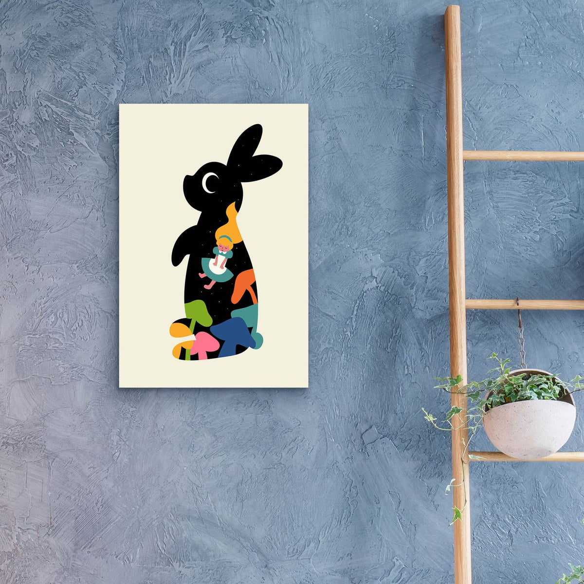 Alice by Andy Westface - 16x24 acrylic wall art in a room