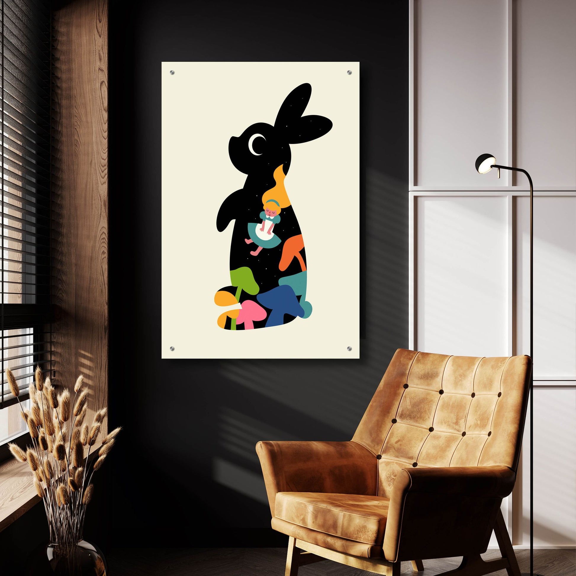 Epic Art 'Alice' by Andy Westface, Acrylic Glass Wall Art,24x36