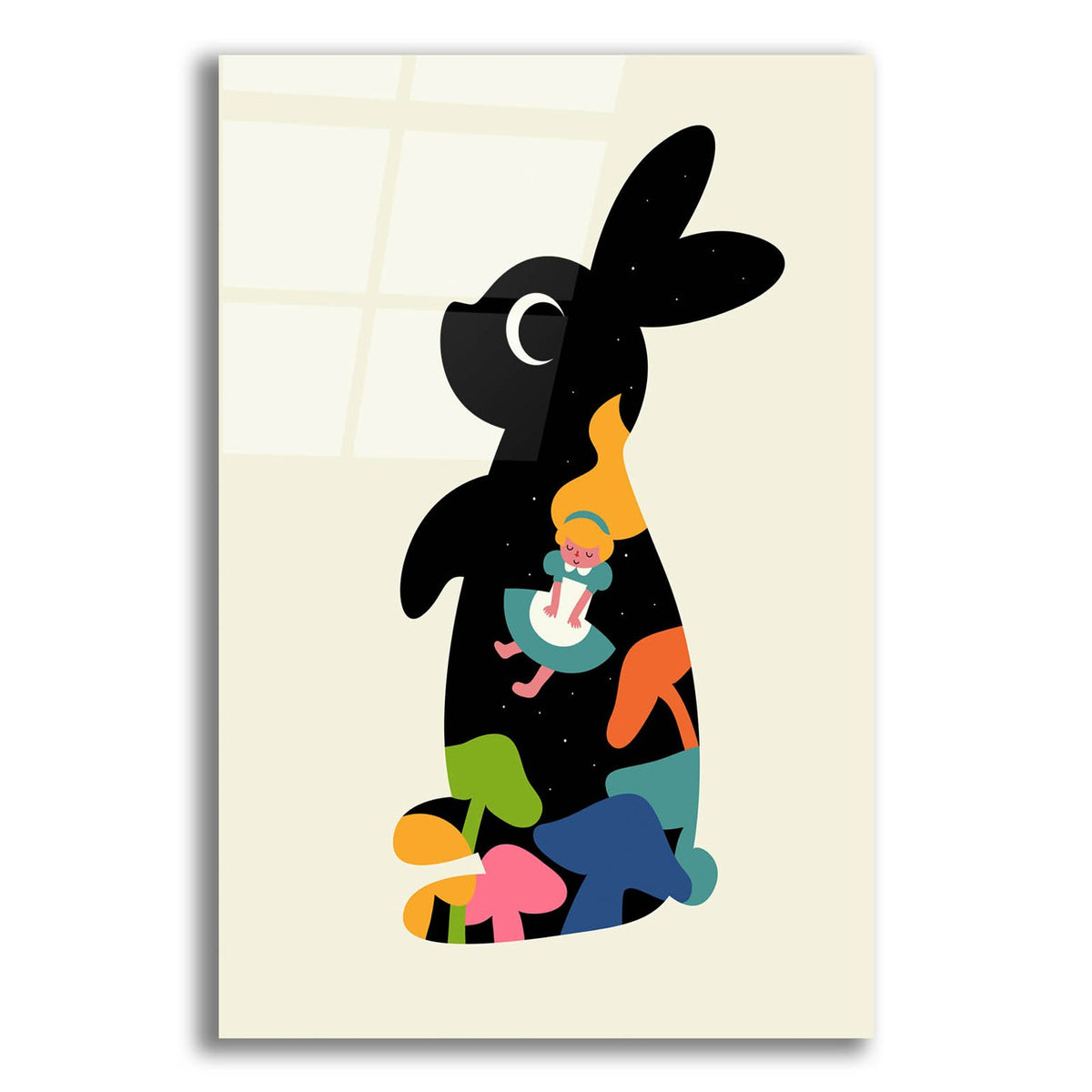 Alice by Andy Westface acrylic glass wall art