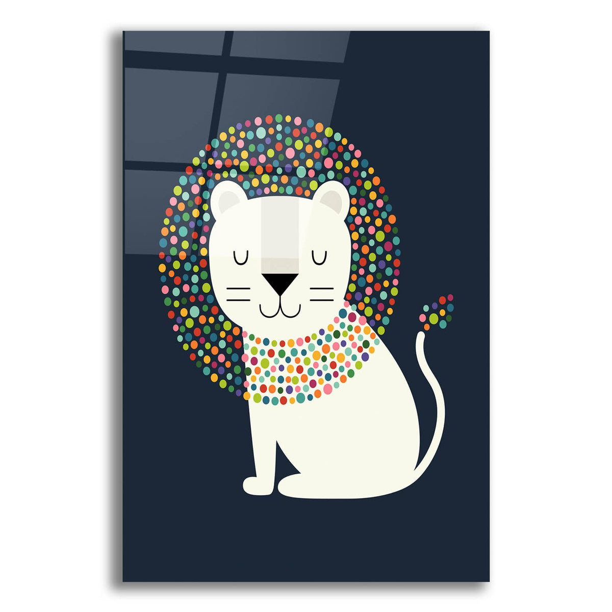 As A Lion by Andy Westface acrylic glass wall art