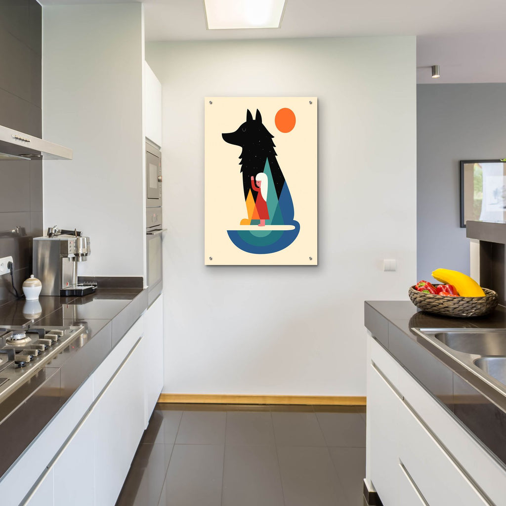 Best Friend by Andy Westface - 24x36 acrylic wall art in a room