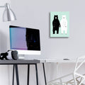 Gray by Andy Westface - 12x16 acrylic wall art in a room