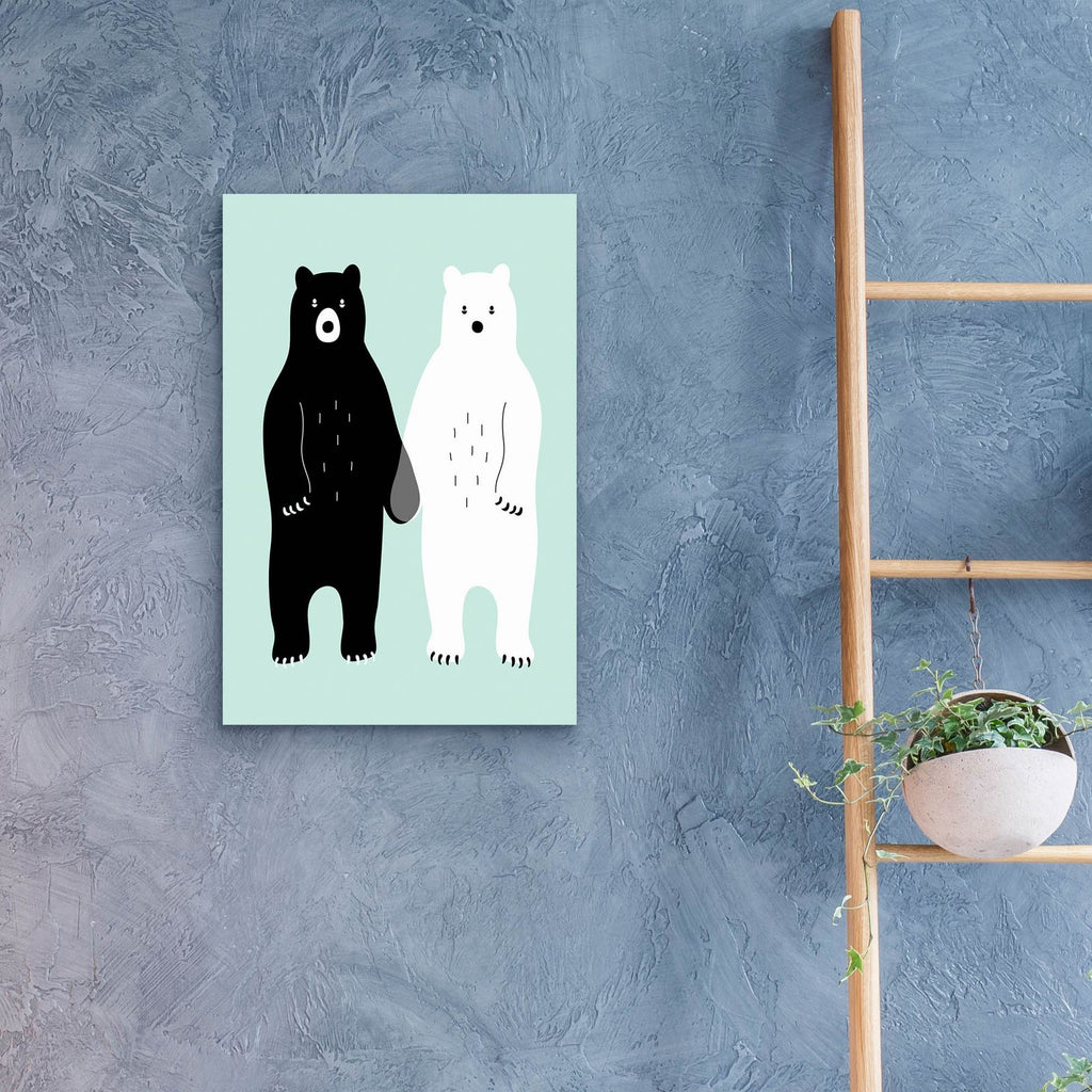 Gray by Andy Westface - 16x24 acrylic wall art in a room
