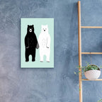 Gray by Andy Westface - 16x24 acrylic wall art in a room