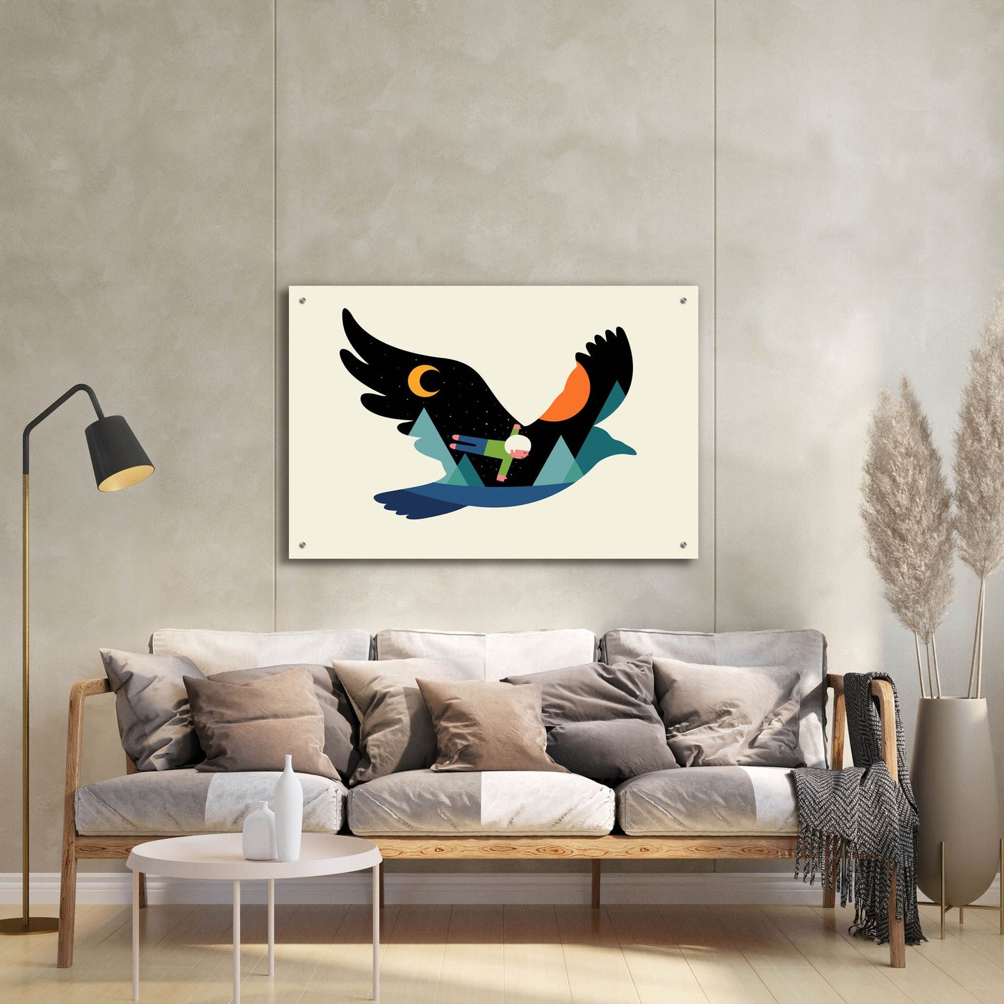 Epic Art 'I Believe I Can Fly' by Andy Westface, Acrylic Glass Wall Art,36x24