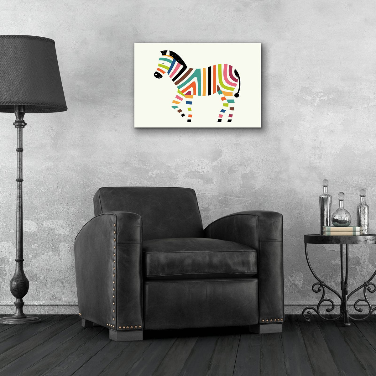 Magic Code by Andy Westface - 24x16 acrylic wall art in a room
