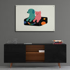 Travel More by Andy Westface - 36x24 acrylic wall art in a room