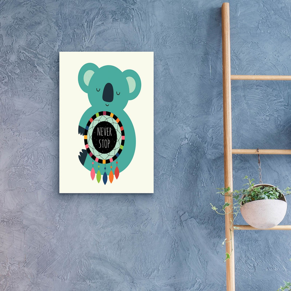 Never Stop Dreaming by Andy Westface - 16x24 acrylic wall art in a room