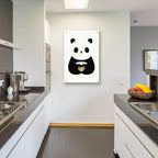 Panda Love by Andy Westface - 24x36 acrylic wall art in a room