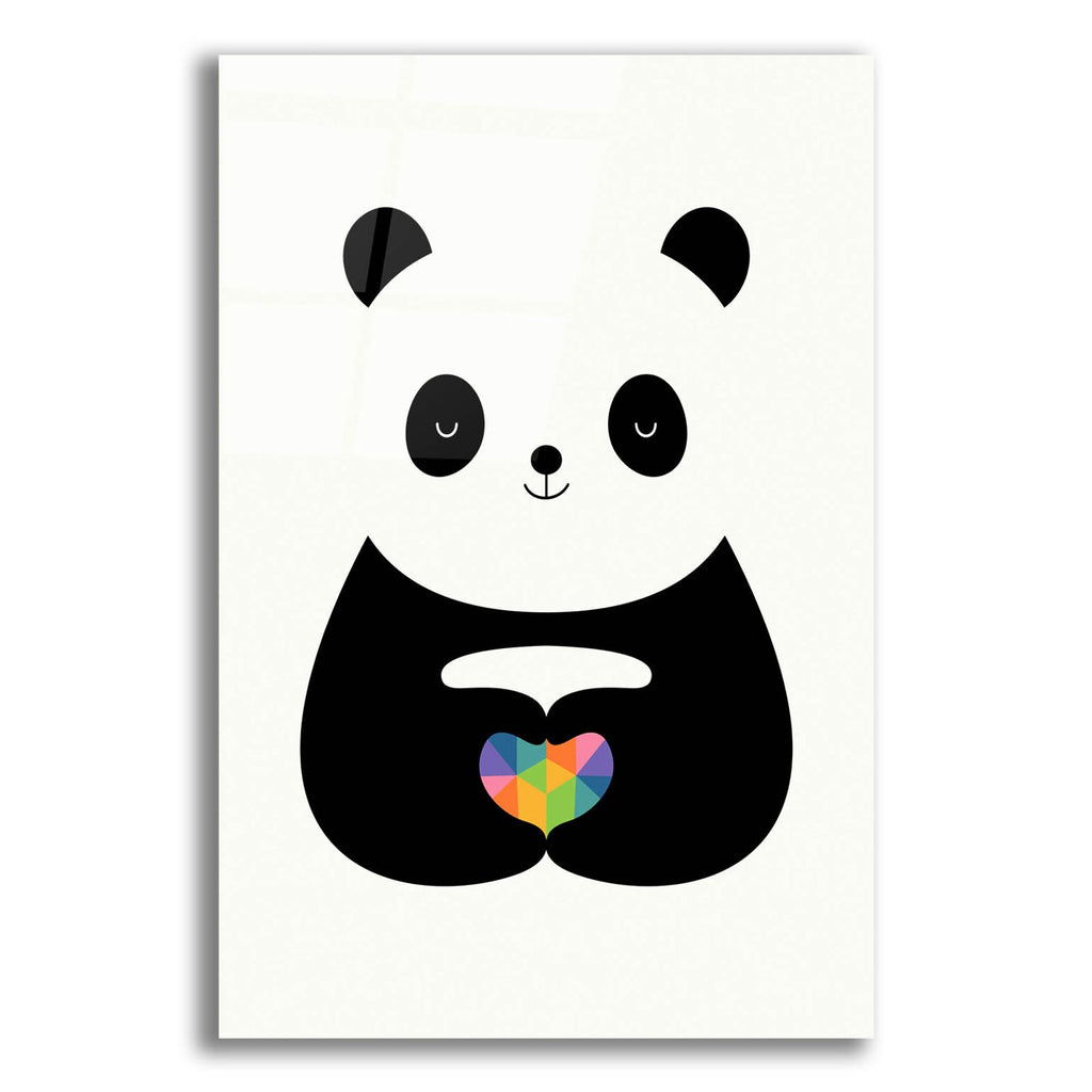 Panda Love by Andy Westface acrylic glass wall art