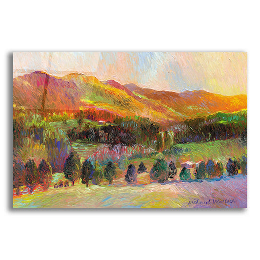 Epic Art 'Colorado Sunset' by Richard Wallich, Acrylic Glass Wall Art