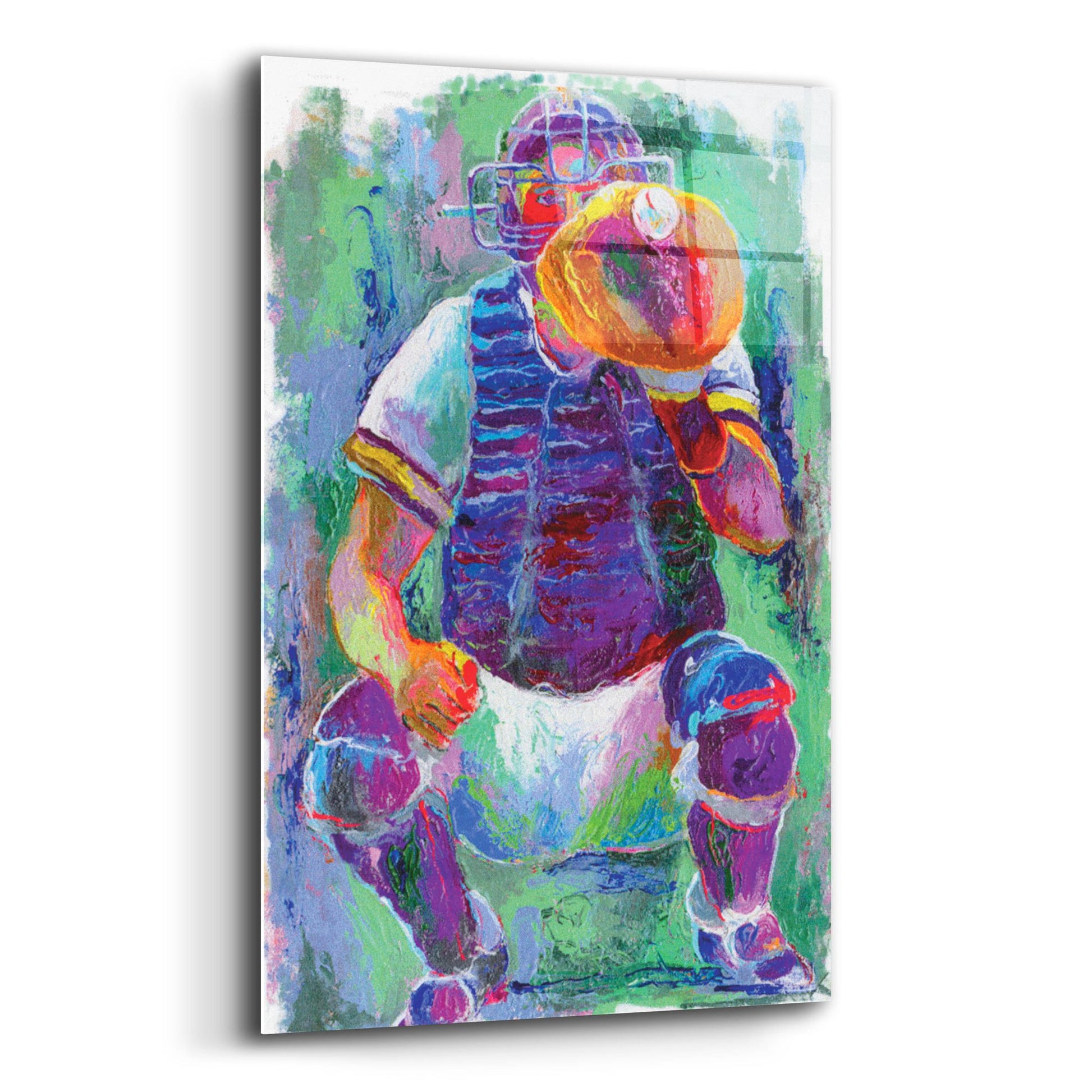 Epic Art 'Catcher' by Richard Wallich, Acrylic Glass Wall Art,12x16