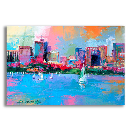 Epic Art 'Boston' by Richard Wallich, Acrylic Glass Wall Art