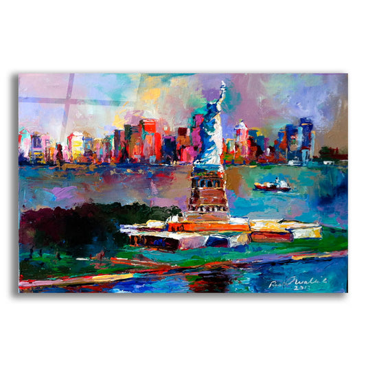 Epic Art 'New York' by Richard Wallich, Acrylic Glass Wall Art